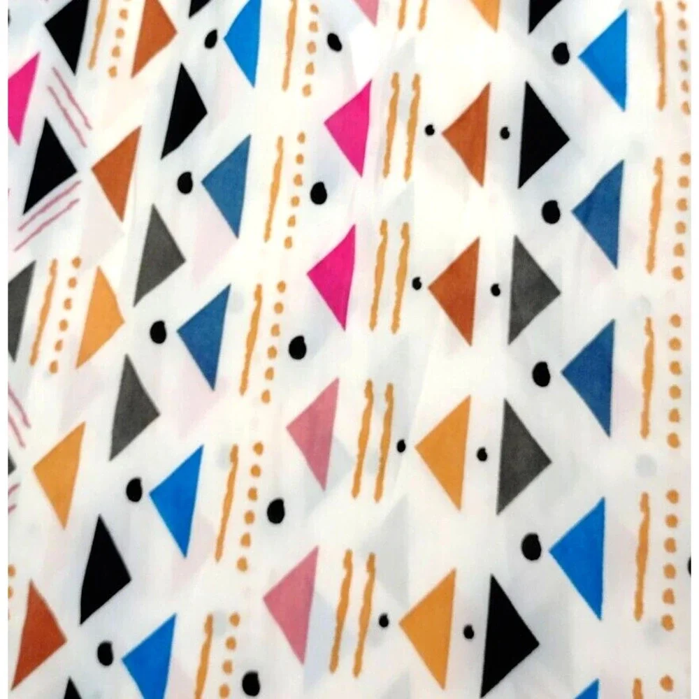 2 Dot Smile Girls 7 White Triangle Kaleidoscope Cap Sleeve Twirl Dress Lot Twins